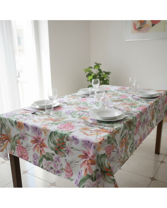 Tovaglia antimacchia 6 posti Hydro Giungla var.4