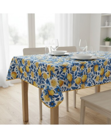 Tovaglia antimacchia 6 posti Hydro Frutta var.1