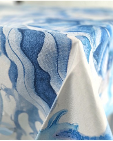 Tovaglia antimacchia premium - stampa digitale Kiki Mare 2 var. 1 - MISURE VARIE