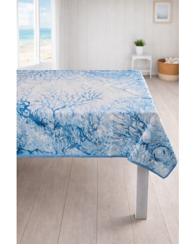 Tovaglia antimacchia premium - stampa digitale Kiki Mare 2 var. 2 - MISURE VARIE