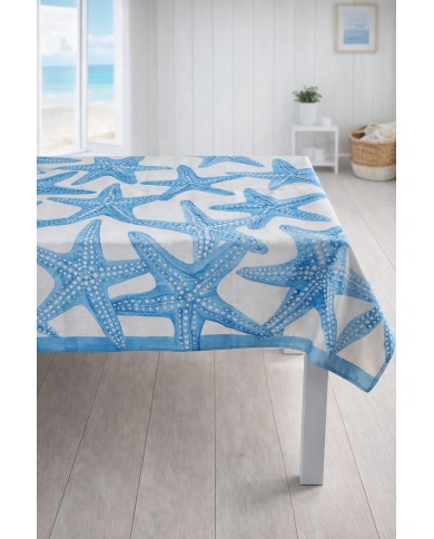 Tovaglia antimacchia premium - stampa digitale Kiki Mare 2 var. 3 - MISURE VARIE