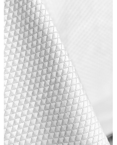 Copriletto matrimoniale in piquet di cotone Carezze art. Capri