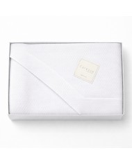 Copriletto matrimoniale in piquet di cotone Carezze art. Capri