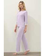 Pigiama donna in viscosa Pepenero art. 9230 - MADE IN ITALY