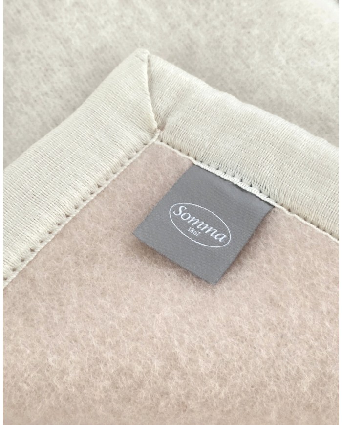 Coperta matrimoniale maxi in pura lana vergine Somma 230x270