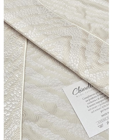 Copriletto in raso operato Sophie Chiarelle art. Gaia