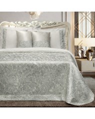 Copriletto in raso operato Sophie Chiarelle art. Gaia