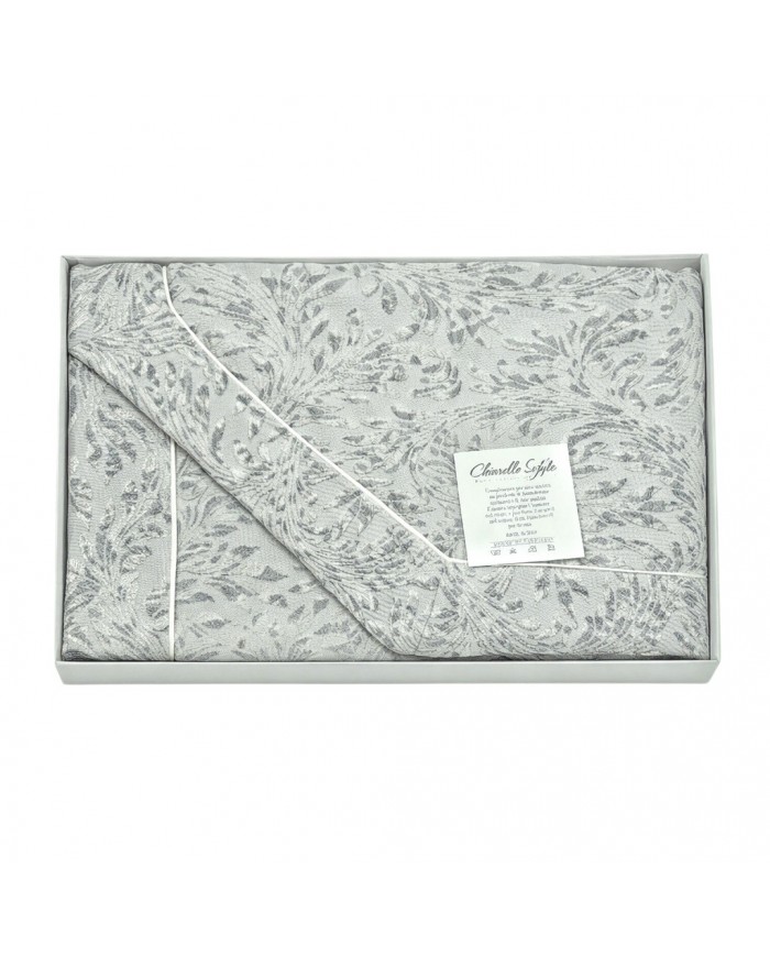 Copriletto in raso operato Sophie Chiarelle art. Alessia