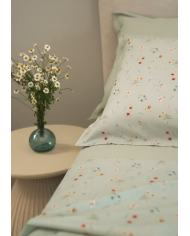 Completo lenzuola matrimoniale 100% cotone 4 FEDERE Neith Venere