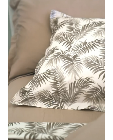 Completo lenzuola matrimoniale 100% cotone 4 FEDERE Neith Lince