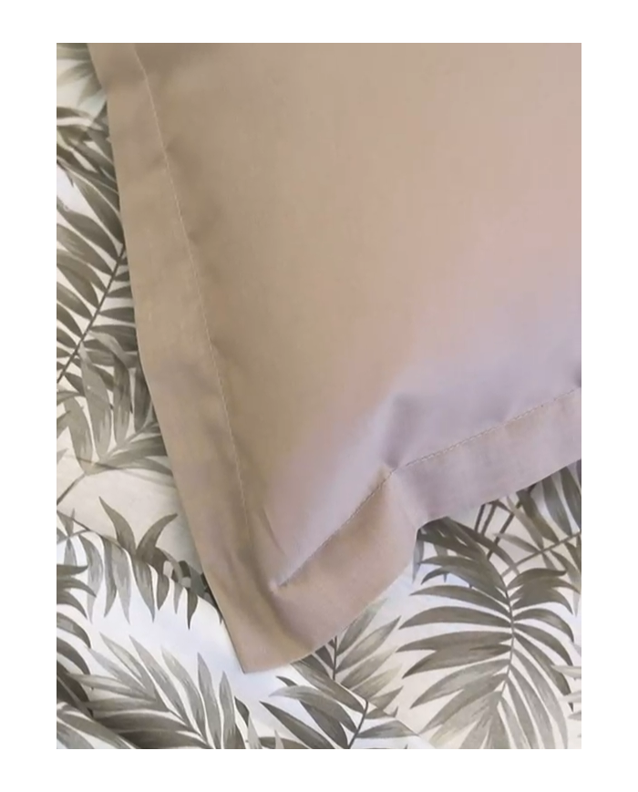 Completo lenzuola matrimoniale 100% cotone 4 FEDERE Neith Lince