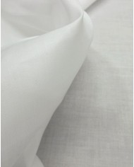 Tessuto al metro batista 100% cotone altezza 120cm - BIANCO