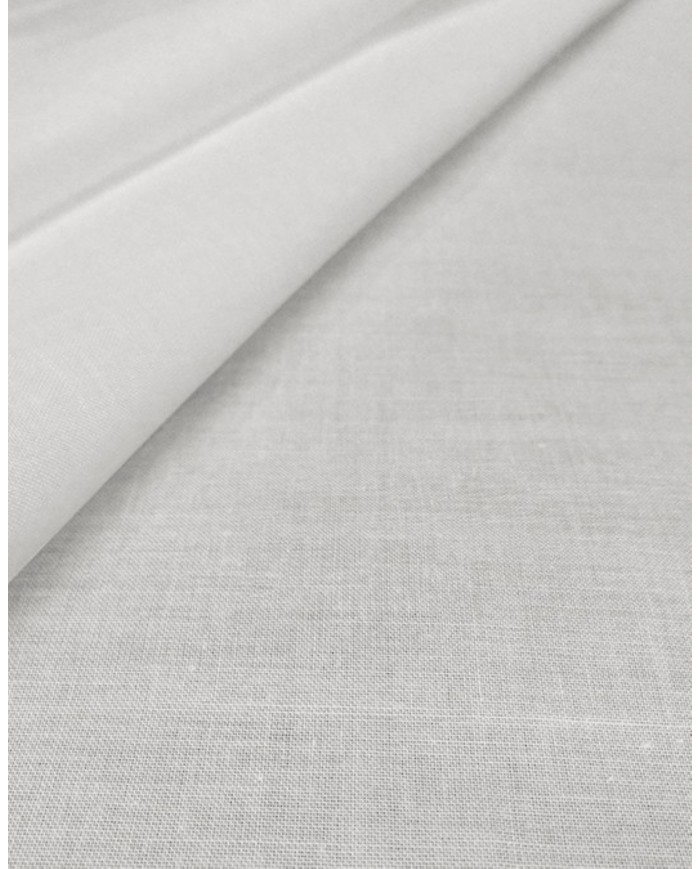 Tessuto al metro batista 100% cotone altezza 120cm - BIANCO