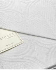 Copriletto matrimoniale in piquet Carezze - Procida