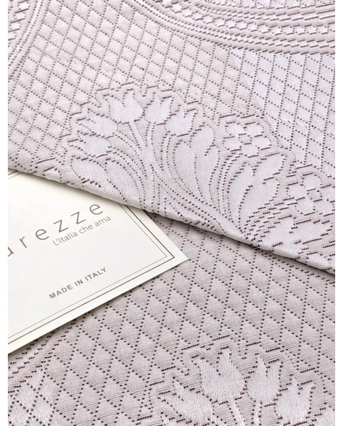 Copriletto matrimoniale in piquet Carezze - Procida