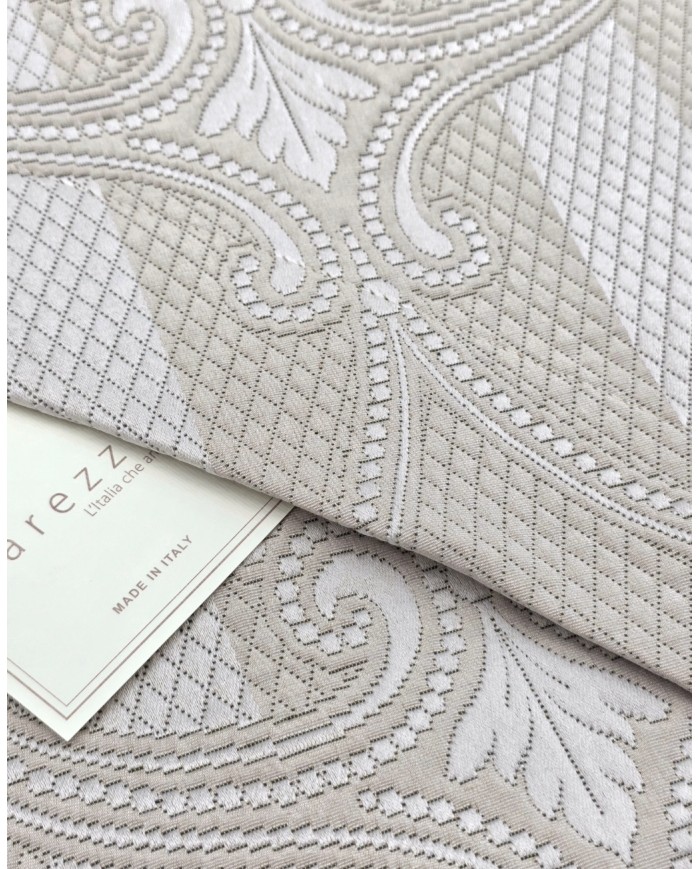 Copriletto matrimoniale in piquet Carezze - Procida