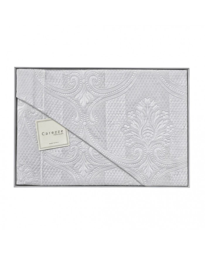 Copriletto matrimoniale in piquet Carezze - Procida