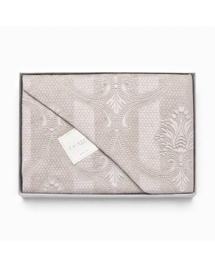 Copriletto matrimoniale in piquet Carezze - Procida