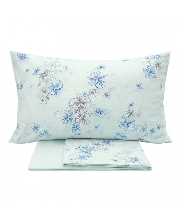 Completo lenzuola matrimoniale 100% cotone Jolly Ginevra
