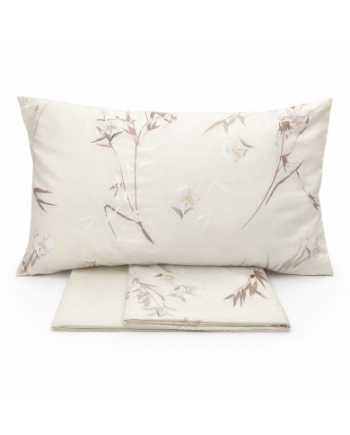 Completo lenzuola matrimoniale 100% cotone Jolly Livia
