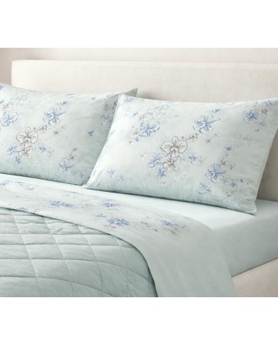 Completo lenzuola matrimoniale 100% cotone Jolly Ginevra