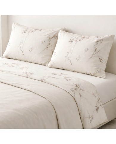 Completo lenzuola matrimoniale 100% cotone Jolly Livia