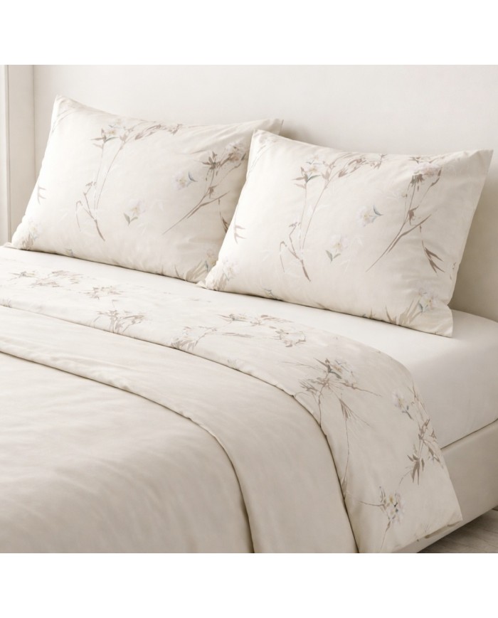 Completo lenzuola matrimoniale 100% cotone Jolly Livia