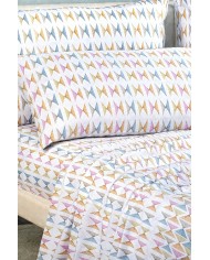 Completo lenzuola letto singolo Caleffi Capri