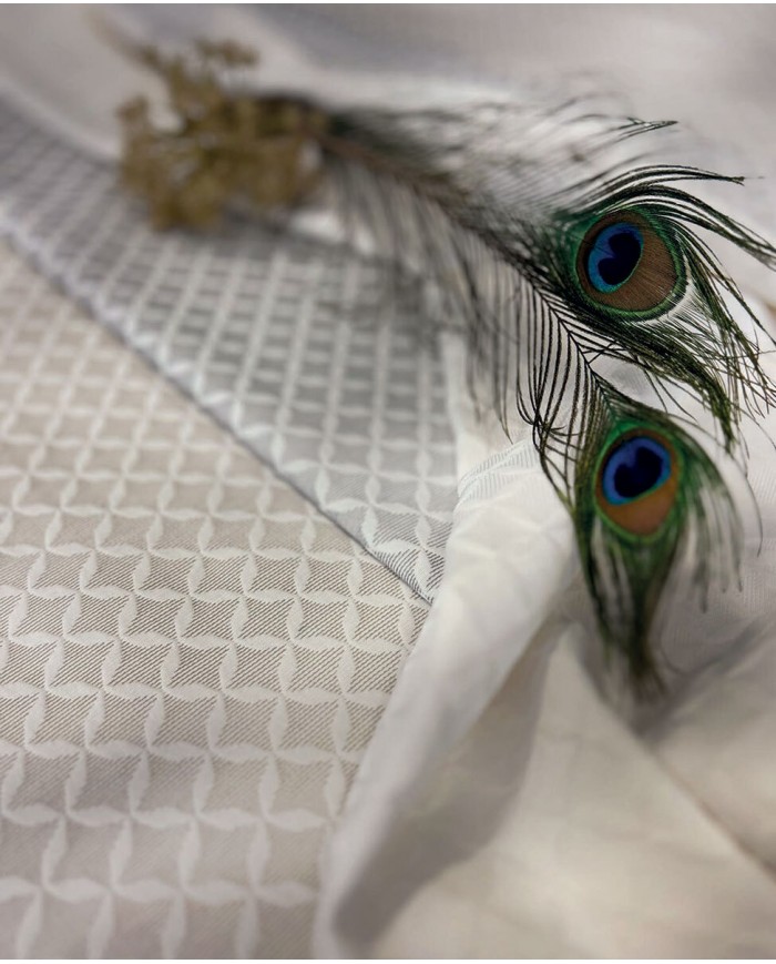 Copriletto matrimoniale in piquet Dondi Petra