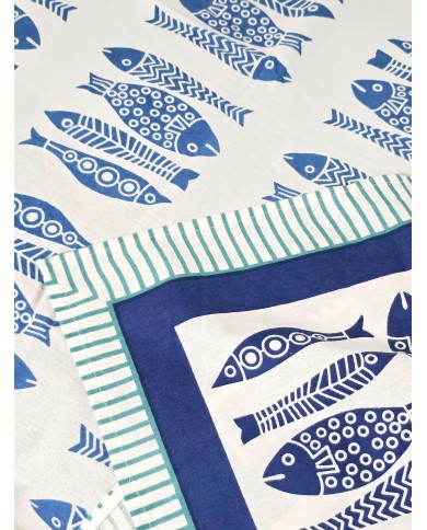 Telo arredo foulard copritutto in cotone 250x260 art Mezzaro dis. 9