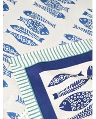 Telo arredo foulard copritutto in cotone 250x260 art Mezzaro dis. 9