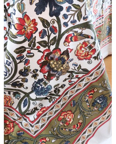 Telo arredo foulard copritutto in cotone 250x260 art Mezzaro dis. 5