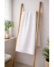 Telo da bagno 100% cotone nido d'ape Rebecca Home art. Martina