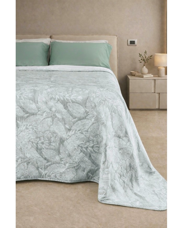 Copriletto in tessuto jacquard Corinto dis. 4