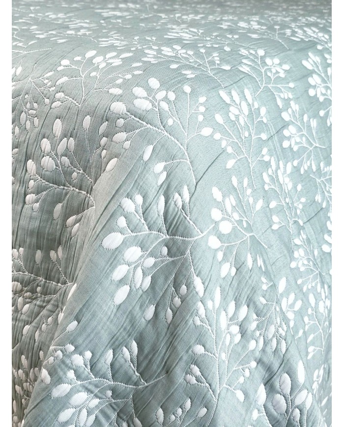 Copriletto in tessuto jacquard Corinto dis. 5