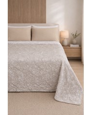 Copriletto in tessuto jacquard Corinto dis. 5