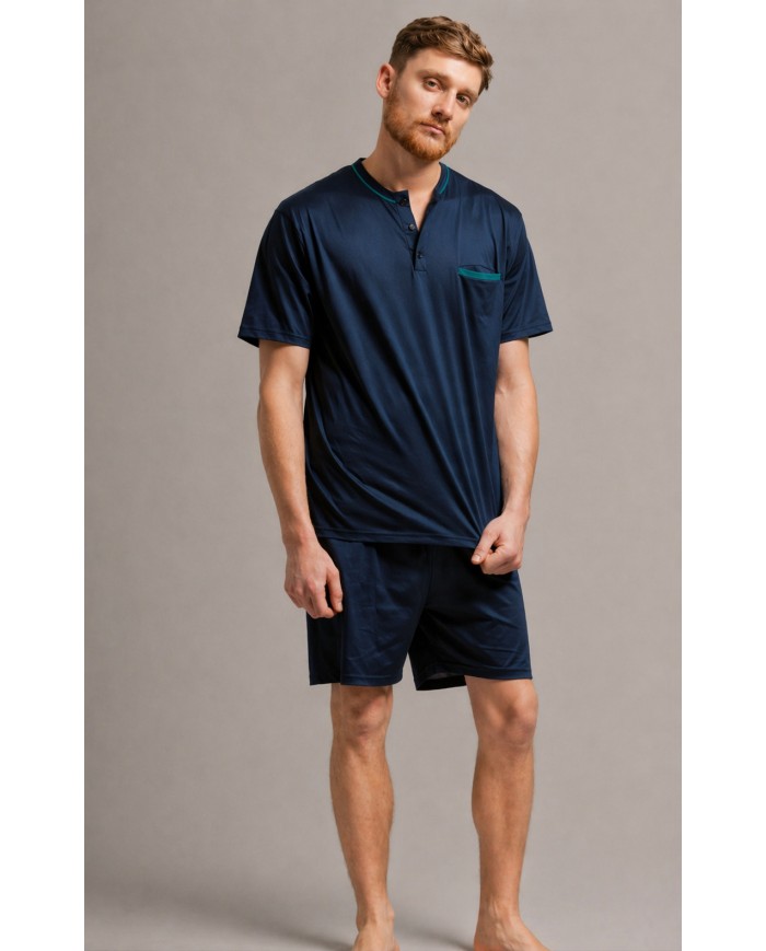 Pigiama Uomo manica corta 100% cotone makò  Bip Bip 4251