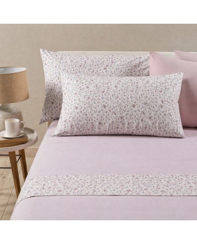 Completo lenzuola letto singolo 100% cotone Dreams art. Fiorellino