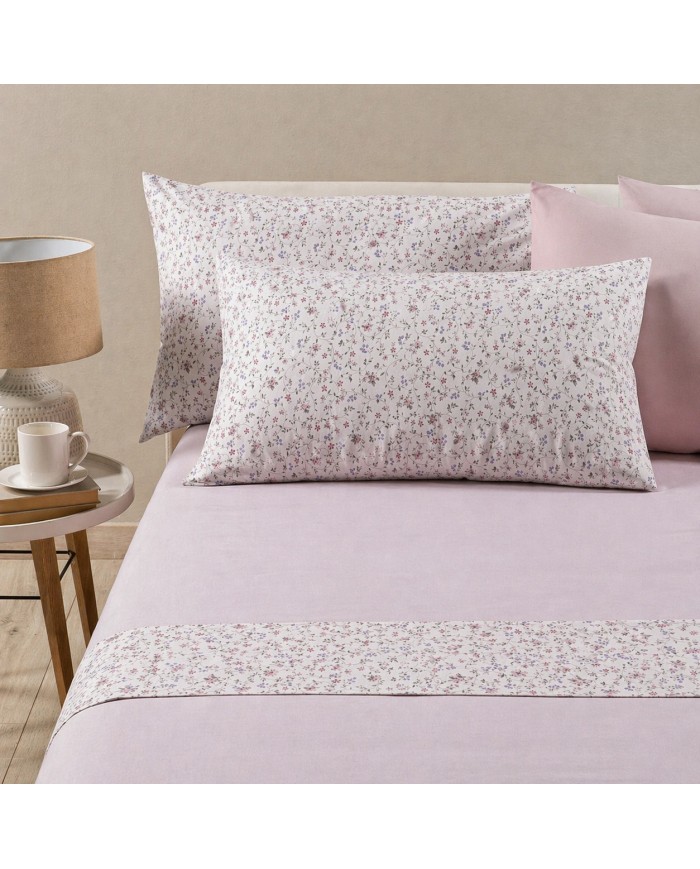 Completo lenzuola letto singolo 100% cotone Dreams art. Fiorellino