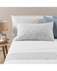 Completo lenzuola matrimoniale 100% cotone Dreams art. Fiorellino