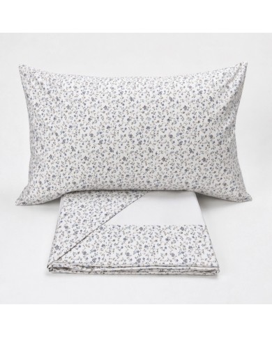 Completo lenzuola matrimoniale 100% cotone Dreams art. Fiorellino