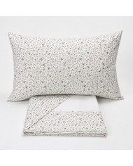Completo lenzuola matrimoniale 100% cotone Dreams art. Fiorellino