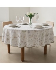 Tovaglia TONDA 100% cotone Dreams Steli - MADE IN ITALY