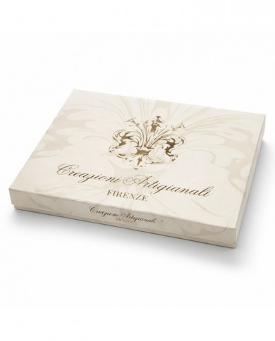 Servizio da tavola 100% lino-  orlo a giorno - Made in Italy - Creazioni Artigianali Firenze