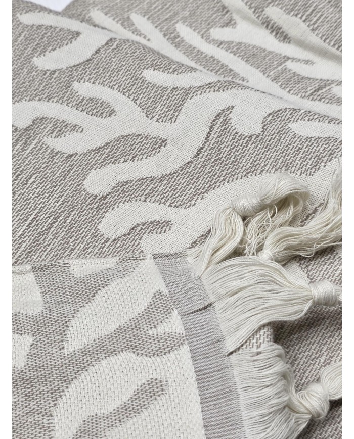 Telo mare pareo in 100% cotone jacquard art. Caraibi