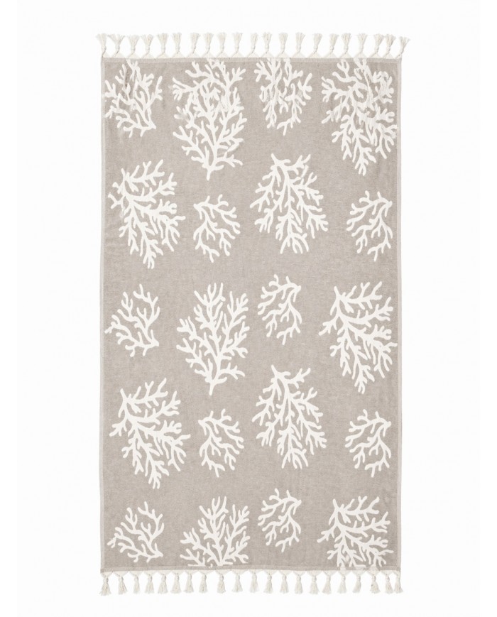 Telo mare pareo in 100% cotone jacquard art. Caraibi