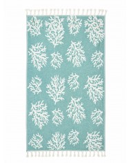 Telo mare pareo in 100% cotone jacquard art. Caraibi