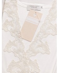 Vestaglia leggera sciallata con pizzo Toscana Lingerie art. Ivana