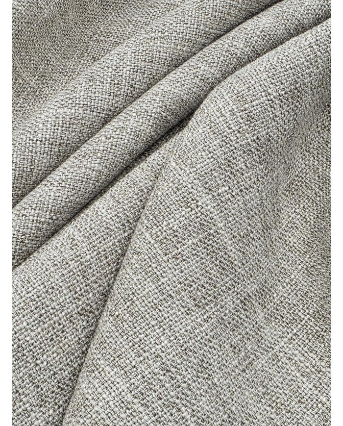 Tessuto al metro tela per arredamento Corsica altezza 290 castano