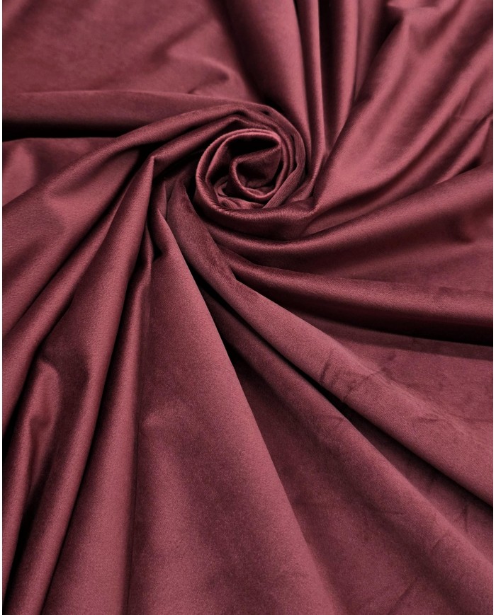 Velluto al metro altezza 300cm colore Bordeaux